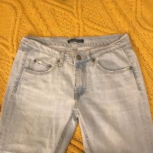 Brandy Melville Blue Lightwash Skinny Jeans